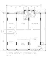 Blk 256 Pasir Ris Street 21 (Pasir Ris), HDB 5 Rooms #153384672